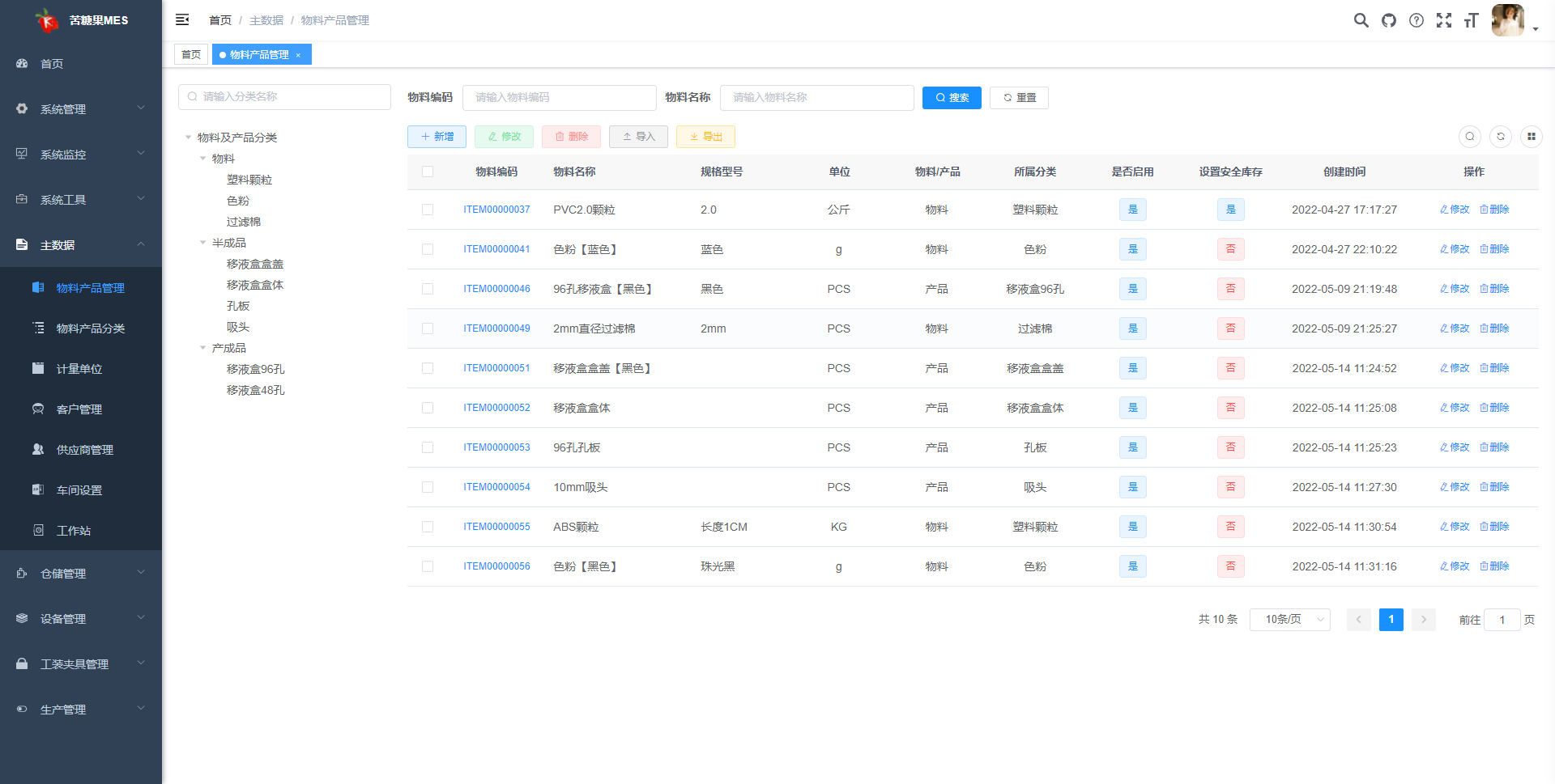 6个精选开源免费的MES生产制造执行系统，接私活创业拿去改改