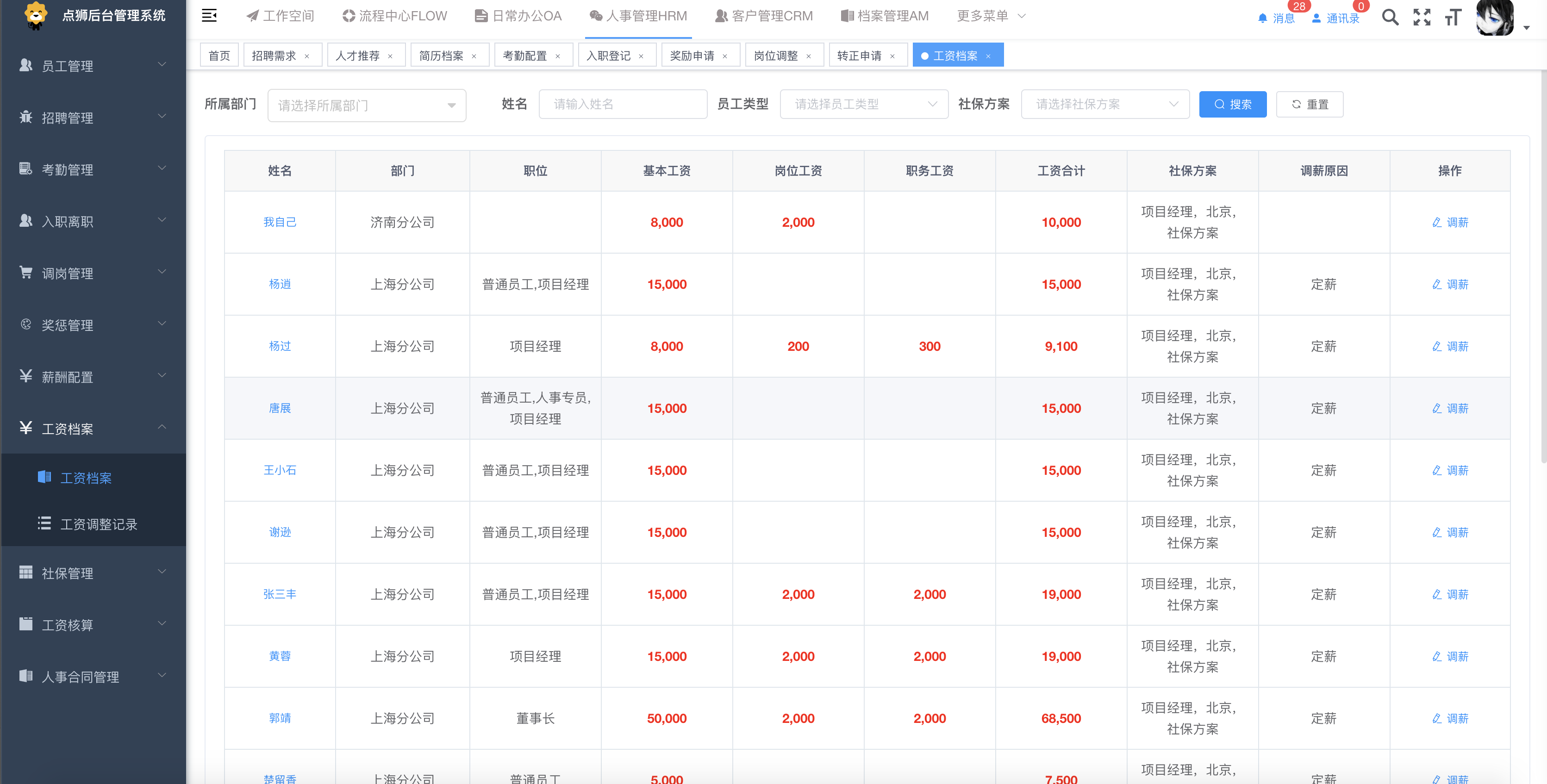 14个精选开源免费的hrm人力资源系统，接私活创业拿去改改