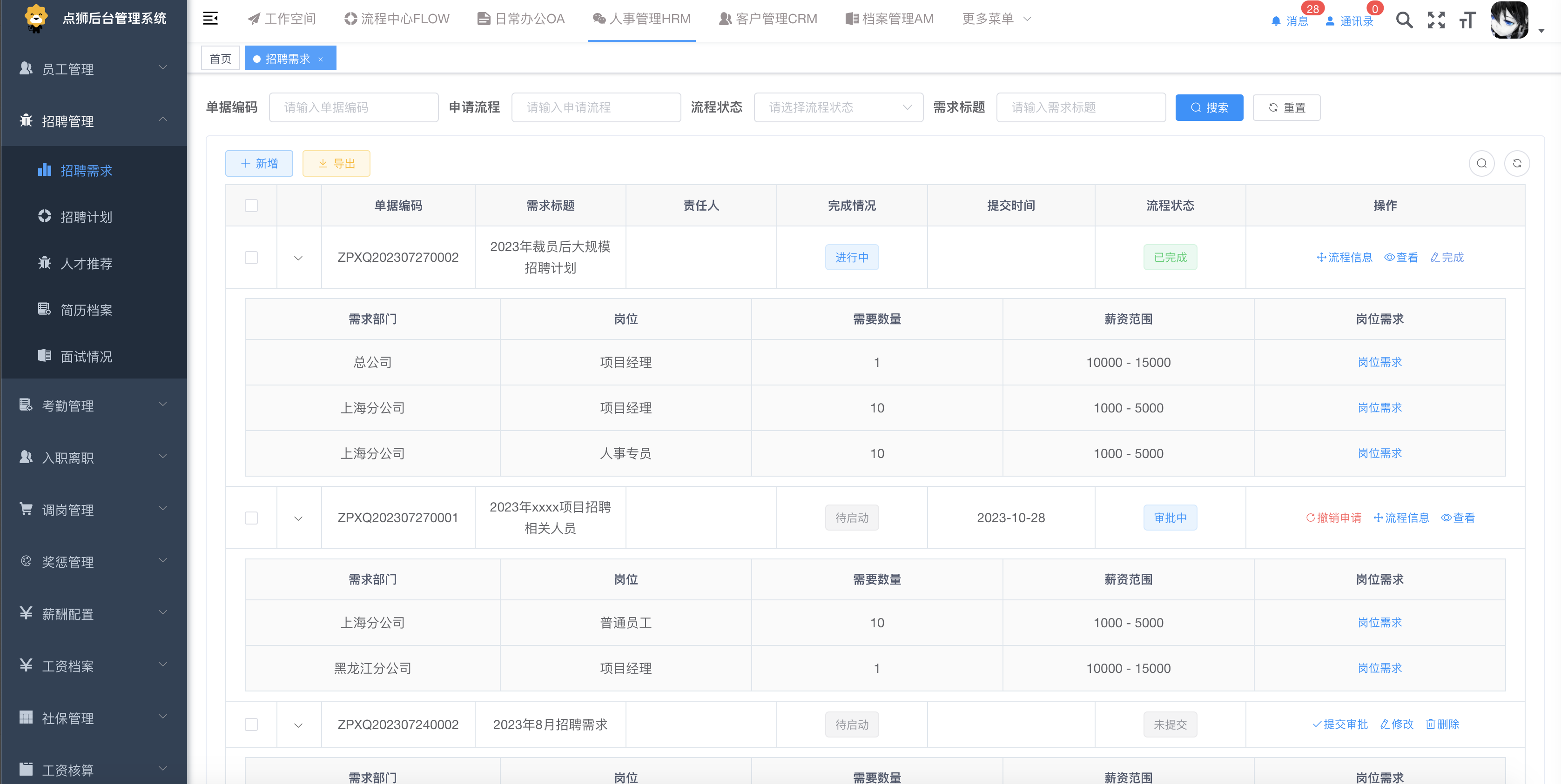 14个精选开源免费的hrm人力资源系统，接私活创业拿去改改